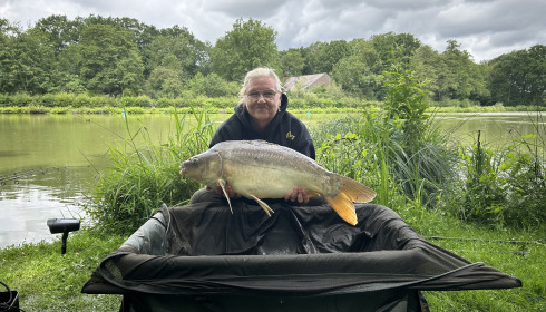 A carp from Cailleaux, Tracy Evans, May 2026
