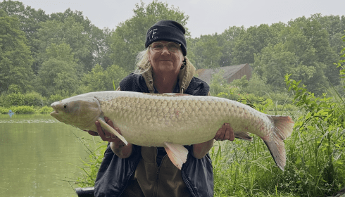 A carp from Cailleaux, Tracy Evans, May 2026