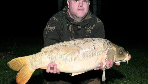 A carp from Cailleaux, May 2026