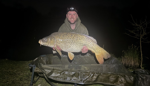 A 41 lb 5 oz carp from Cailleaux, Adam Mayer, Mar 2026