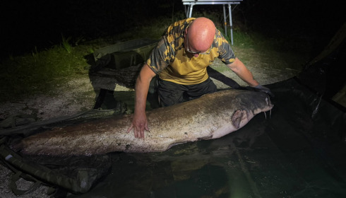A 87 lb catfish from Autels, Mark Hastings, Sep 2026