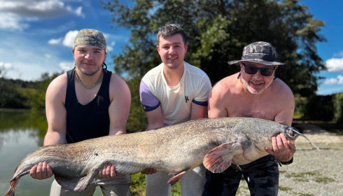 A 45 lb catfish from Autels, Aug 2026