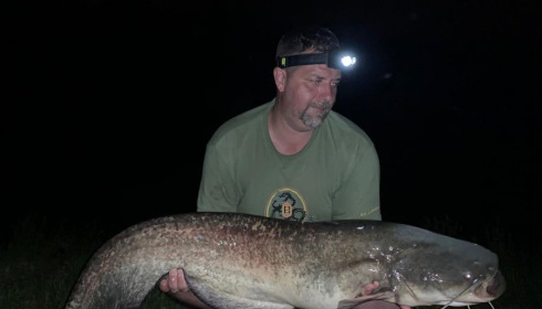 A 27 lb catfish from Beaurepaire, Graham Smith, Jul 2020