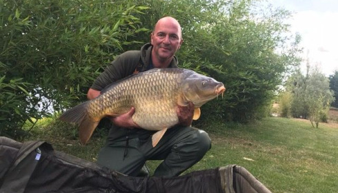 A 44 lb 10 oz fish from Deux Iles, Cracking Common, Jul 2020