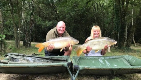 A 24 lb 3 oz fish from Eau De Vie South, A double take 19lb & 24.3lb, Jul 2020