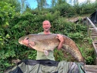 A 93 lb catfish from La Fonte, Peter Barton, Jul 2020