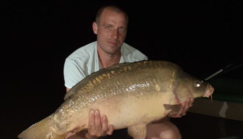 A 33 lb carp from Lepinet North, cyril, Jul 2020