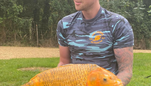 A carp from Lepinet South, scillitoe, Jul 2020