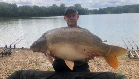 A carp from Lepinet South, scillitoe, Jun 2020