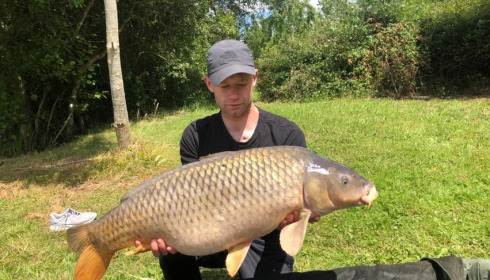 A carp from Lepinet South, scillitoe, Jun 2020