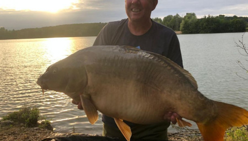 A carp from Lepinet South, scillitoe, Jun 2020