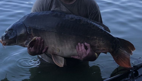 A 47 lb 7 oz fish from Lepinet South, personal best, Jul 2020