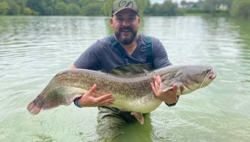 A 42 lb fish from Lillybelle, Ian, Jul 2020