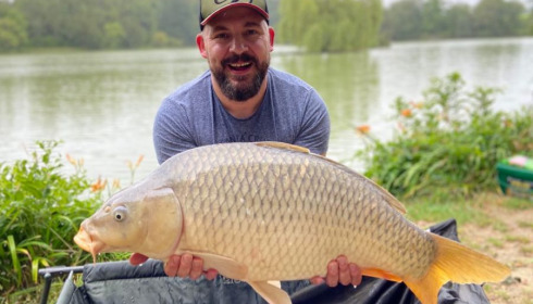 A 25 lb carp from Lillybelle, Ian, Jul 2020
