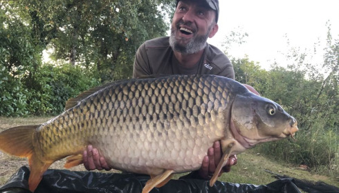 A 38 lb carp from Lillybelle, Adrian Keane, Jul 2020