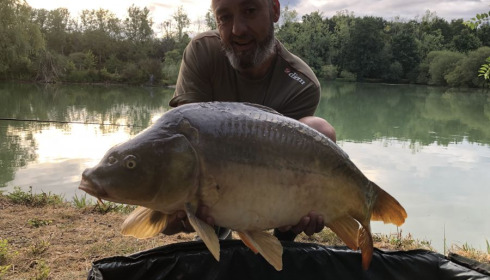 A 23 lb carp from Lillybelle, Adrian Keane, Jul 2020