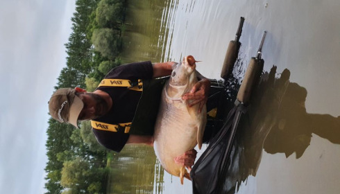 A 43 lb carp from Lillypool, Wayne Harris, Jul 2020