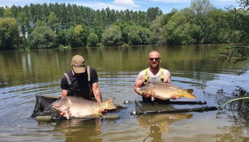 A fish from Lillypool, Chris and Wayne, Jul 2020