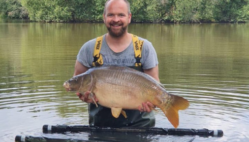 A 38 lb carp from Lillypool, Chris, Jul 2020