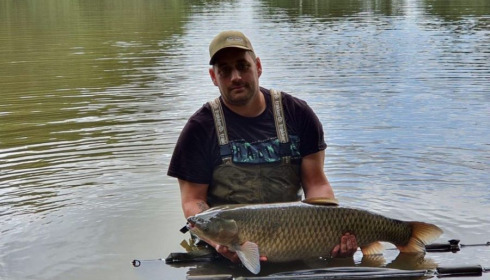 A 34 lb grass carp from Lillypool, Paul, Jul 2020