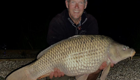 A 24 lb carp from Seigneurie, Lyndon Le Boutillier, Jul 2020