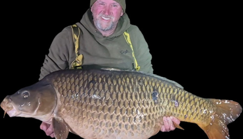 A 78 lb carp from Evaro, Ash, Apr 2026