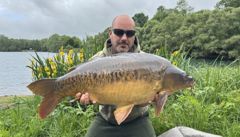 A carp from Evaro, May 2026