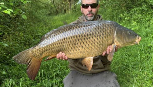 A carp from Evaro, May 2026