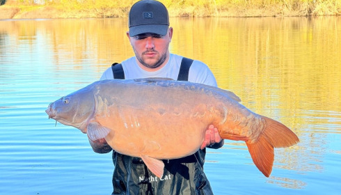 A 51 lb carp from Evaro, Mar 2026