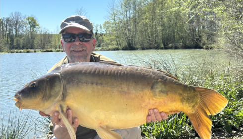 A carp from Jonchery 8, Apr 2026
