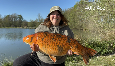 A carp from Jonchery 8, Apr 2026