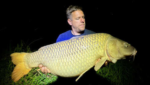 A 42 lb carp from Jonchery 8, Sep 2026
