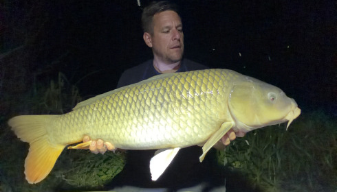 A 30 lb carp from Jonchery 8, Sep 2026