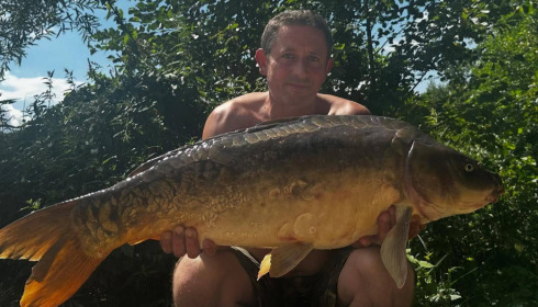 A carp from Jonchery 8, Aug 2025
