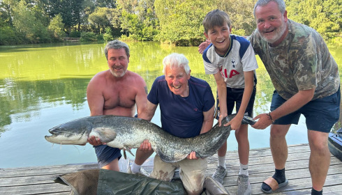 A 58 lb 8 oz carp from Eau De Vie North, Jul 2026