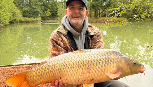 A carp from Eau De Vie North, May 2026
