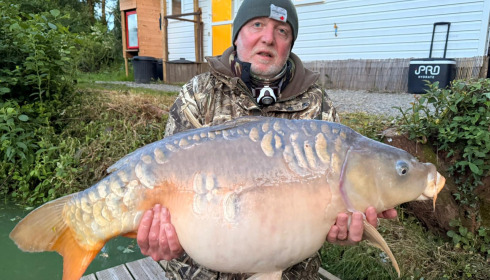 A carp from Eau De Vie North, May 2026