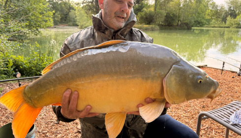 A carp from Eau De Vie North, May 2026