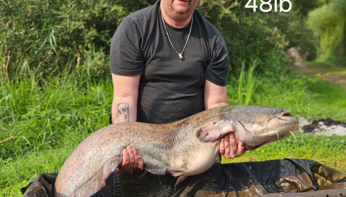A 48 lb 2 oz fish from Autels, Catfish, Aug 2024