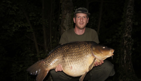 A carp from Bears Lake, Jan 2022