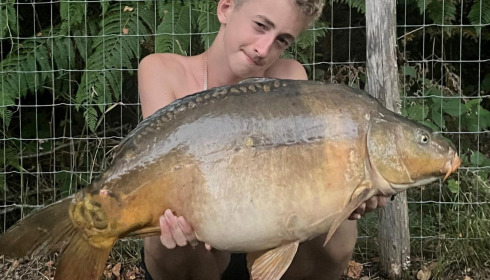 A 26 lb fish from Bears Lake, Carp, Aug 2024