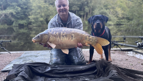 A 20 lb fish from Bears Lake, Mirror, Sep 2024