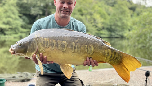 A carp from Bears Lake, Sep 2024