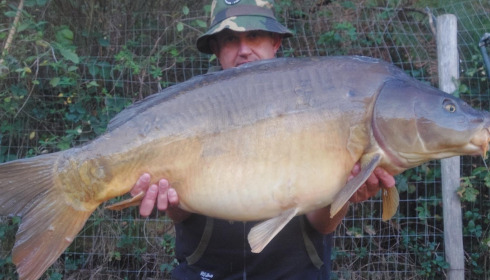 A 43 lb 10 oz fish from Bears Lake, Oct 2024
