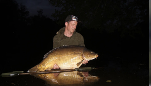 A carp from Bears Lake, Jan 2022