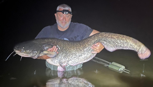 A 62 lb fish from Bears Lake, Cat, Aug 2024