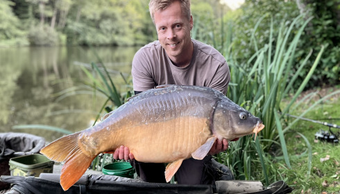 A carp from Bears Lake, Sep 2024