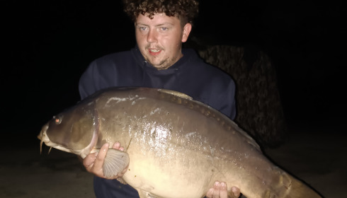 A 42 lb fish from Beaurepaire, Sep 2023