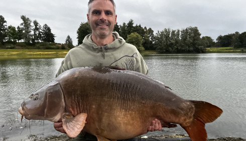 A 57 lb 5 oz carp from Beaurepaire, Kevin Buckthorpe, Sep 2024