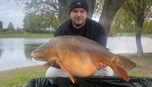 A 46 lb carp from Beaurepaire, Oct 2025